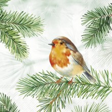 Салфетки 20бр Charming Robin